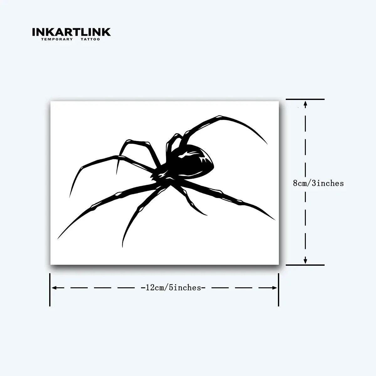 Spider Temporary TattooLasts To 15 Days Technology Magic Waterproof Semi Permanent Sticker 250219