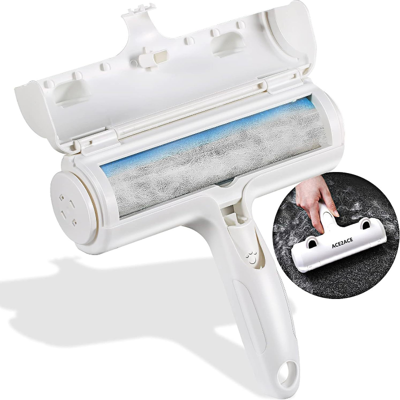 Hair removal device, cat hair cleaner, pet brush, dog and cat hair suction tool, push-pull reusable hair removal device