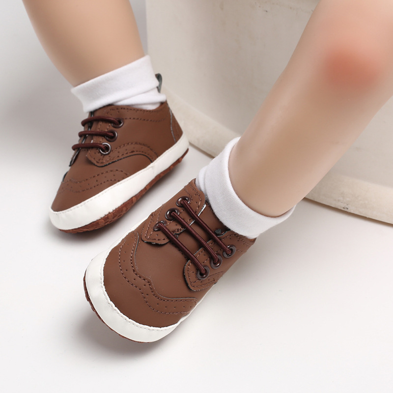 Baby baptism Shoes For Boy Newborn White Causal Soft Sole Antiskid Girl Shoes Toddler Infant First Walker Shoes