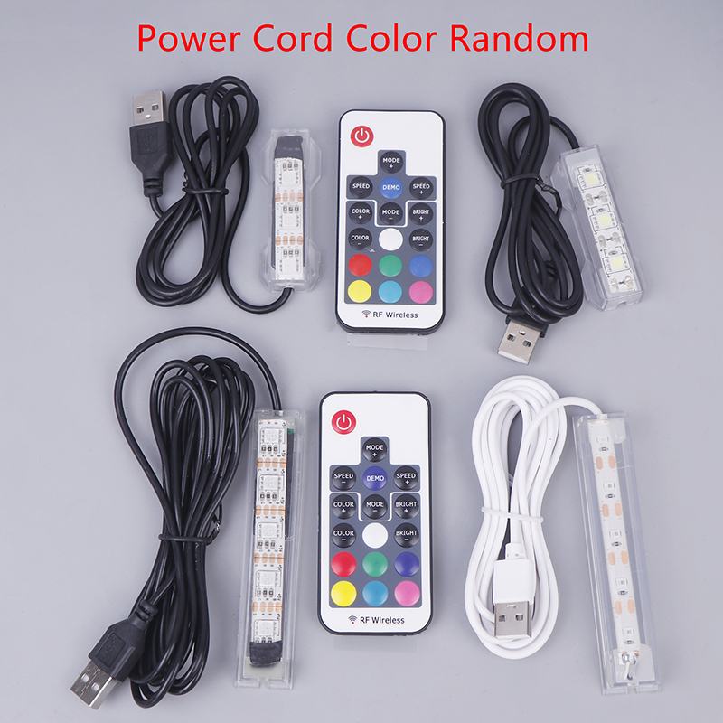 Colorful USB Aquarium Light Fish Accessory Micro Aquarium Light USB Powered Remote Control Fish LED Lamp For Landscape