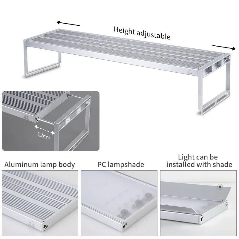 WEEK AQUA L Series Led L600 K PRO L900 K PRO L1200 K PRO Aquarium Plants Growing Light FreshwaterLamp With APP Dimmer Fish Tank