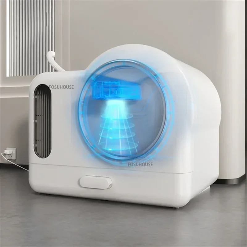 Fully Enclosed Odor-proof Exhaust Sandbox for Cat Large Cat Toilet Pet Supplies Cat Litter Box Automatic Deodorization System