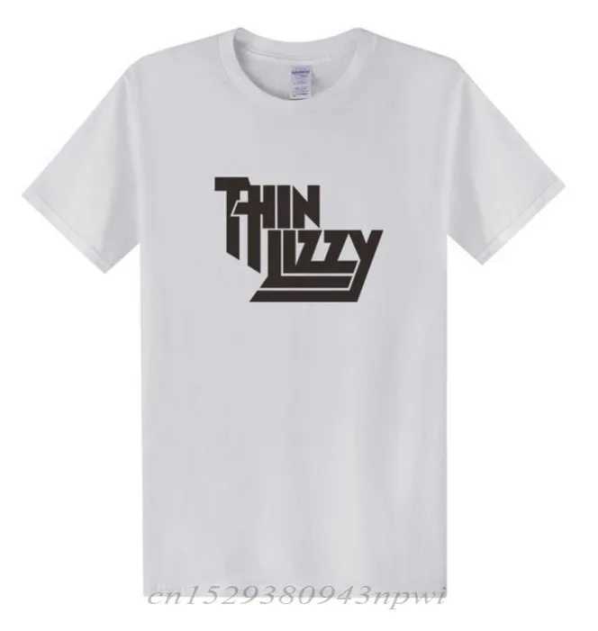 2024 Heavy Metal Rock Band Thin Lizzy T Shirt Men Tops Music Singer T-shirt Short Sleeve Cotton O-neck Tee Top ClothesT250305
