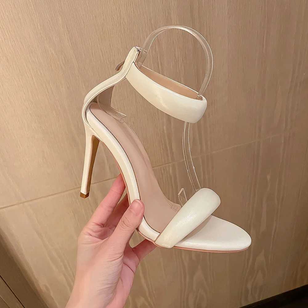 Womens Sandals 2022 Ccise Style e-sample Sandals Womens Sexy Stiletto Heels Heel Zipper Cover Sandals Summer Sandals GoldXJ2500305