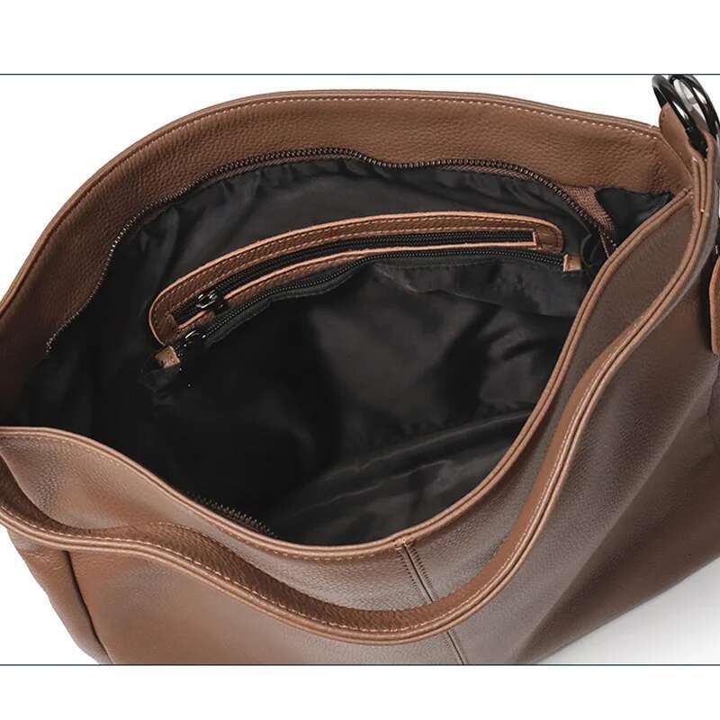 Zency Winter Simple Design Handbag Large Capacity Anti-Theft Women's Hobos Shoulder Bags Fashion Elegant Female Crossbody Bag
