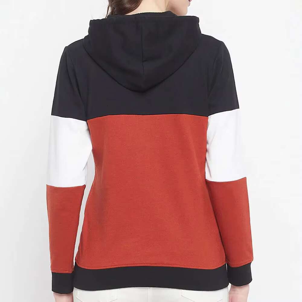 Customized & Color Plus Size Professional Printed One Selg Full Sleeve Women's Hoodie