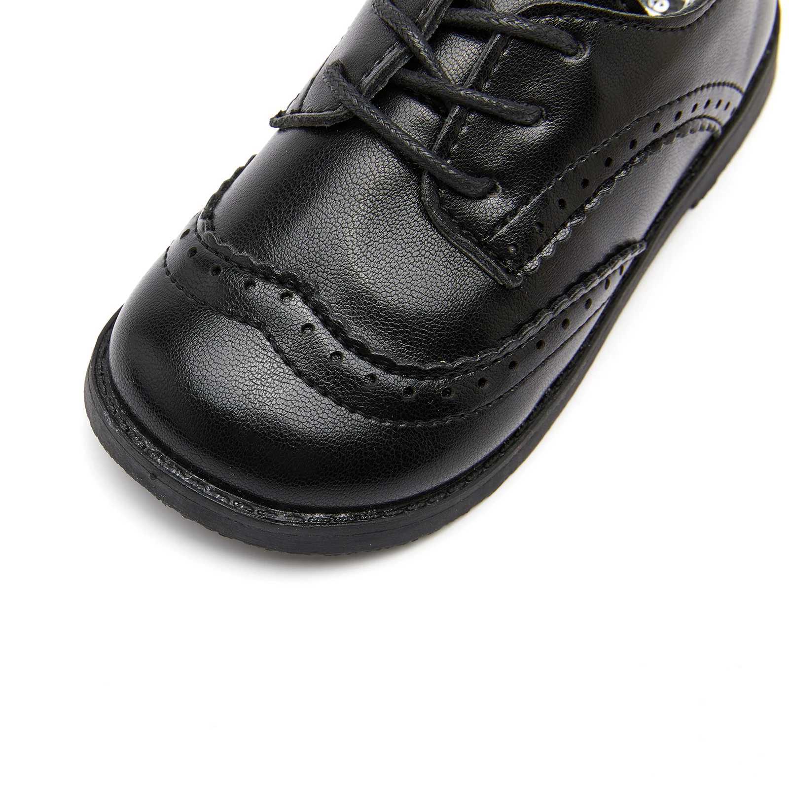 EOFK Kids Dress Shoes For BabyToddlers Boys Girls Little Children Classic Comfort Formal Party Wedding School Flats 21-30T250306