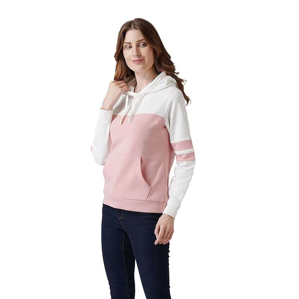 Fashionable Women's Casual Fleece Fabric Plus Size Hoodie Freshly Arrived Pullover Hoodies For Women OEM Service