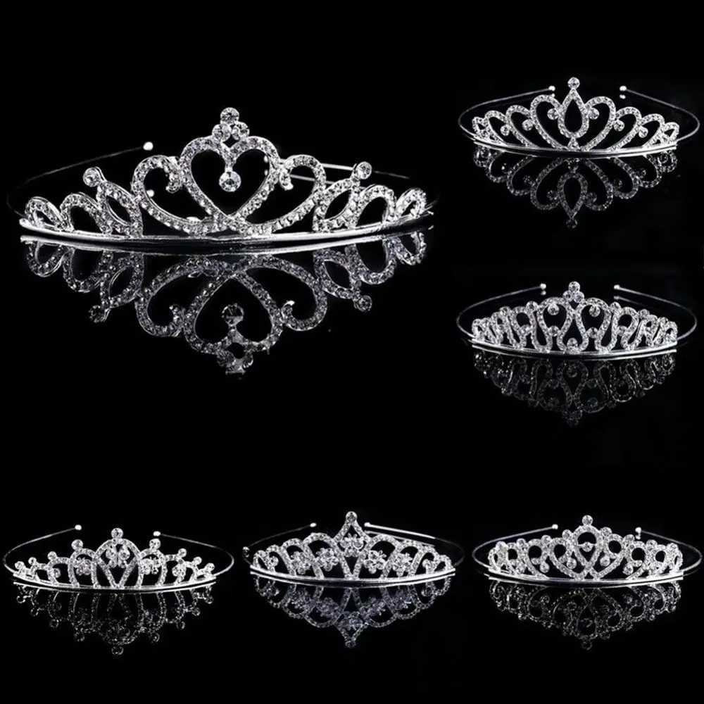 Pr Party Royal for Wen Crystal Wedding Tiaras Bride Hair Accessories Rhinestone Princess Crown X250306