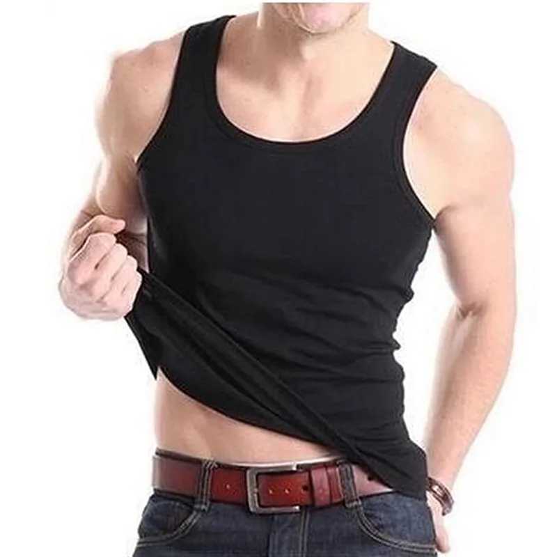 2023 modal Big Size Summer men clothing Tank Tops L-6XL Singlets Sleeveless fitness men vest bodybuilding Breathable t shirtT250318