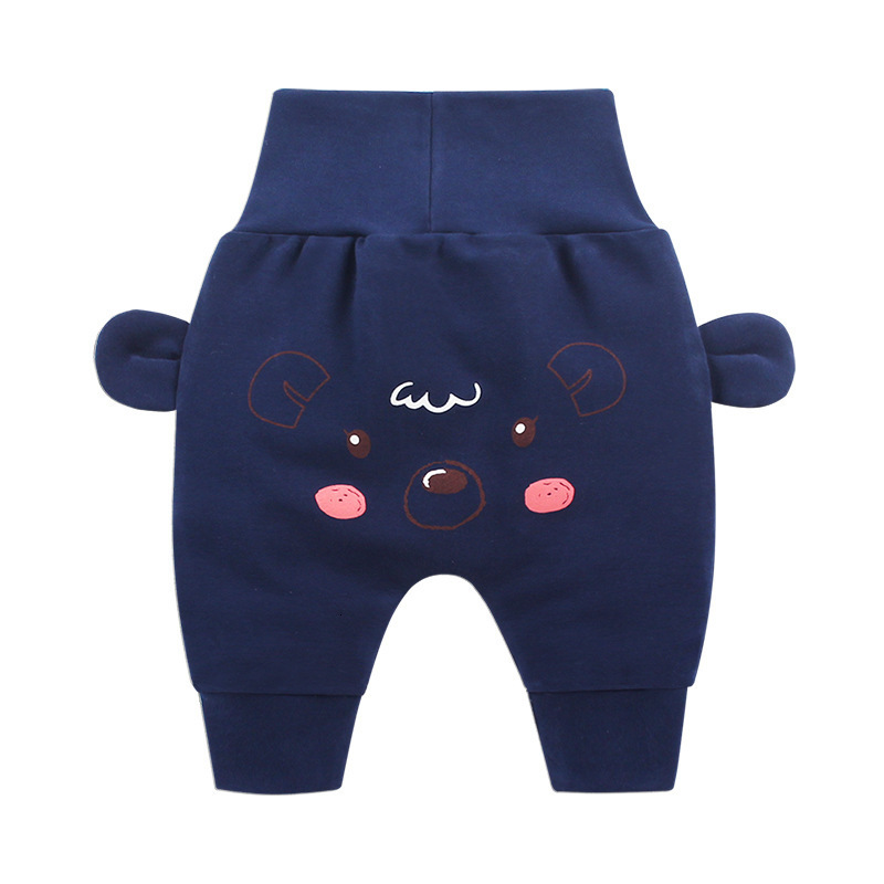 Ddmyshoesvip Baby Spring Autumn New Styles Boys Girls Big PP Pants For Babies High Waist And Belly Protection Children S Casual Pants Trendy