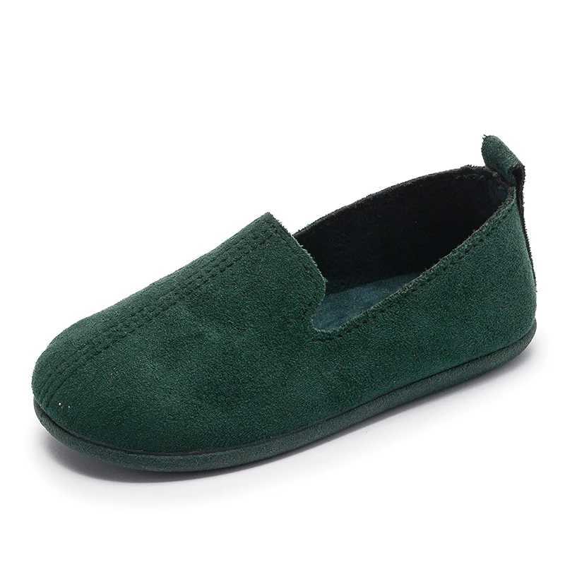 Mumoresip Boys Girls Shoes Slip-on Loafers Soft Casual Kids Flats Childrens Maccasins Candy Colors Breathable Comfortable ChicT250306
