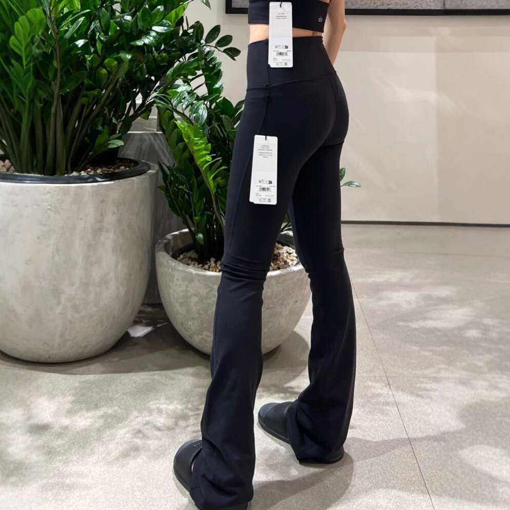 High Waisted, Waist Cinching, Slightly Flared Slimming, Hip Lifting, Tight Fitting Yoga Pants, Sports Pants For Women
