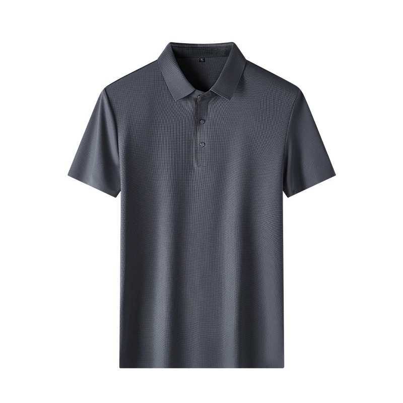 Short sleeved polo shirt mens casual quick drying breathable business T-shirt X250306
