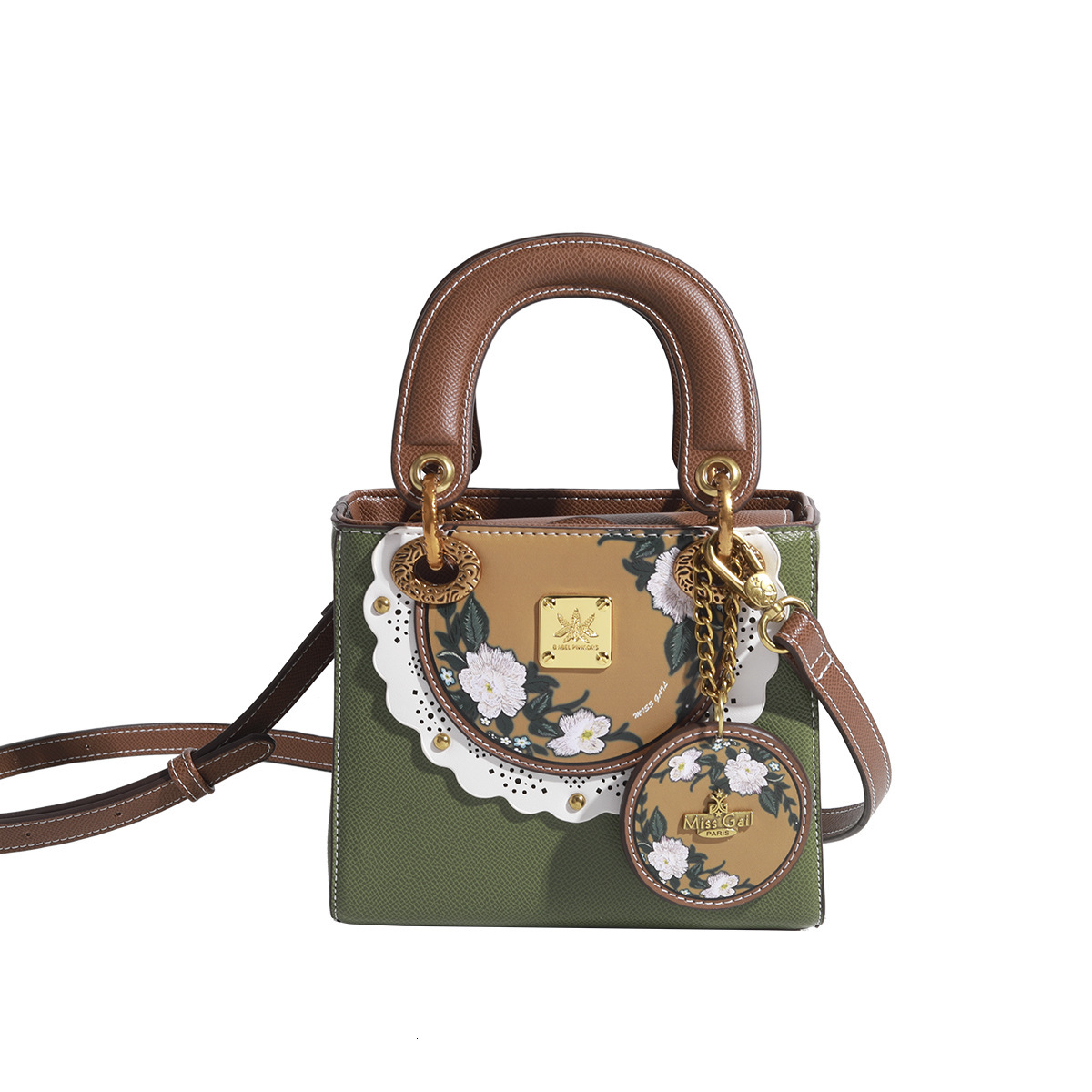 Garden Chinese Elegant Daifei Ladies' Mini Sweet Handheld Crossbody Bag