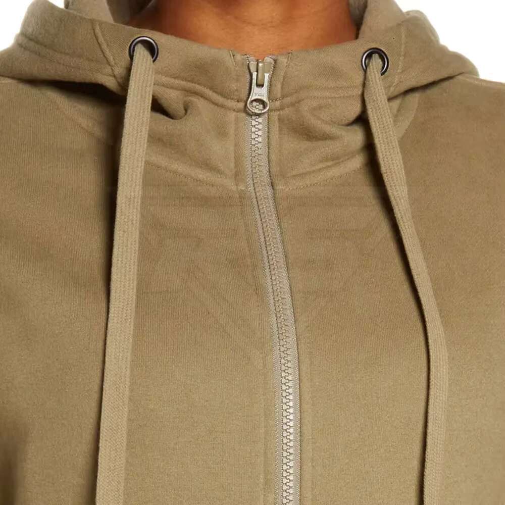 Street Wear Latest Design Solid Color Adult Size Women Hoodies
