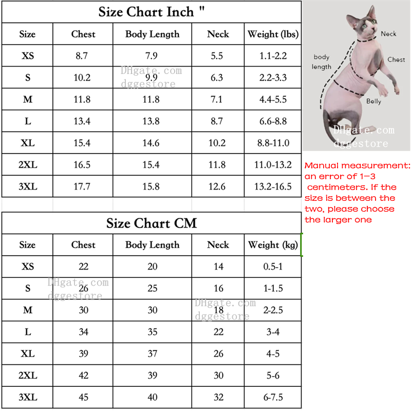 THE CAT FACE Hairless Cat Clothes Pet Winter Clothes for Sphynx Cats, Devon Cat Warm Coat Apparel for Pet Woolen Cotton Jacket for Cats Kitten 2XL