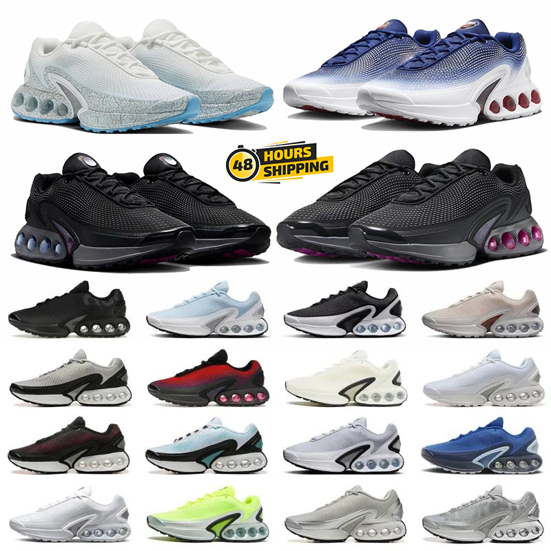 Designer running shoes dns mens sneakers women trainers New Style Triple Black White All Night Day Metallic Dark Silver Outdoor Jogging Runner Shoes Size 36-45