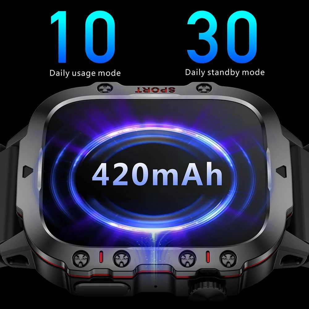 Men Smart Watch BT Call Fitness Clock 3ATM IP68 Swim Waterproof Sports Smartwatch for Women Android M250227