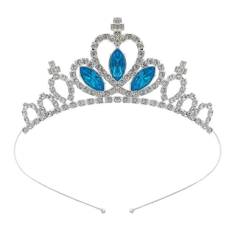 Kids Rhinestone Tiara Princess band for Girls Birthday Accessories Bridal Crystal Crown Tiara Wedding Hair Jewelry X250306