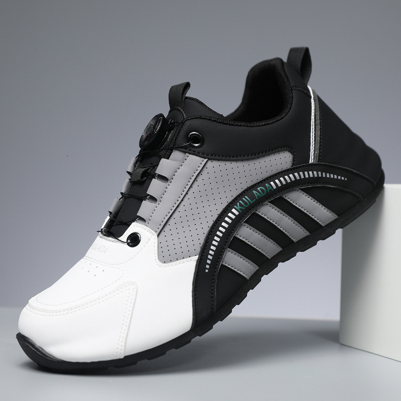 Men's Shoes Trend 2025 New Shoes Men's Rotating Button High end Running Shoes Men's Versatile Sports Breathable Dad Shoes