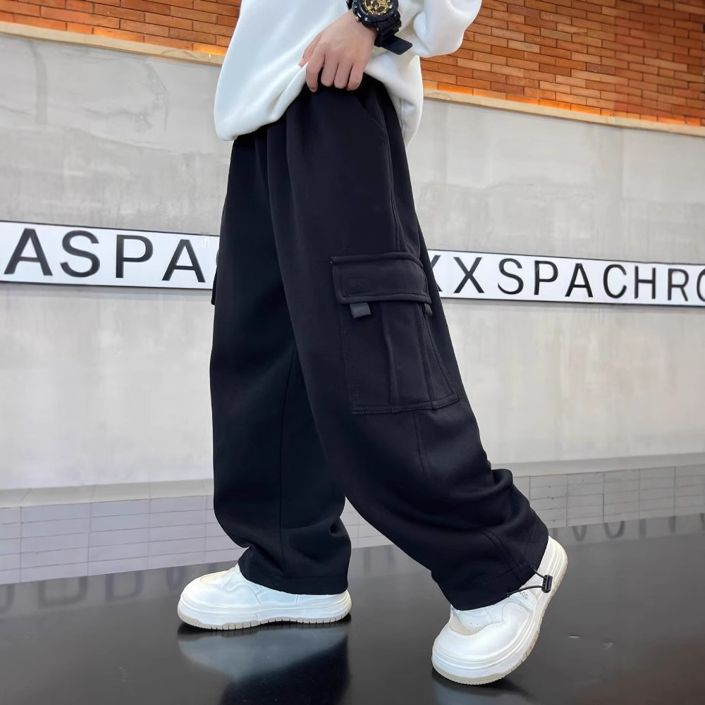 Ddmyshoesvip Boys Pants For Spring Autumn New Style Red And Handsome Children S Clothing Casual Sports Work Pants Big Boys Autumn Clothing