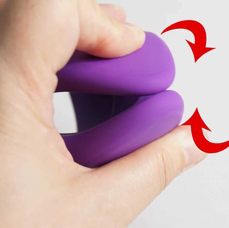 Anal tunnel plug stretcher anal butt wide opening hollow anal plug Butplug silicone Butplug sex toyXJ250306