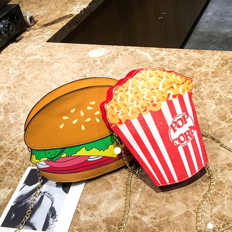 Women Fashion Small Crossbody Bags Autumn Winter Shoulder Bag Cute French Fries Shape Ladies Phone Pouch Purse 250306