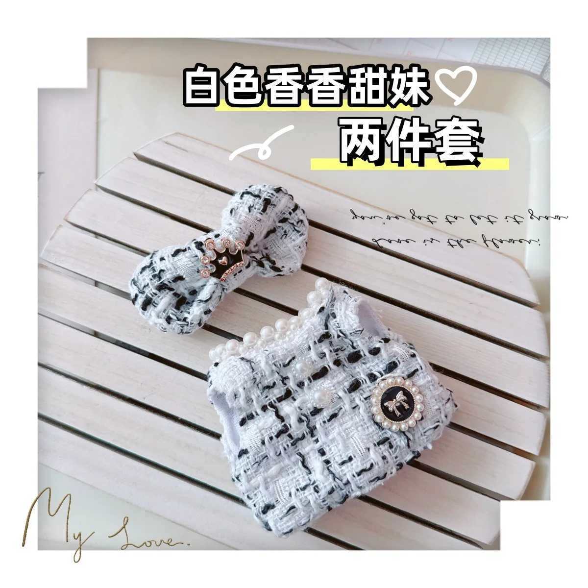17cm Mini Doll Clothes Cute Shoes and Clothes Dress Up 17cm Labubu II Dolls Clothes Doll Accessories Sitting Party Game Gift ToyT250306