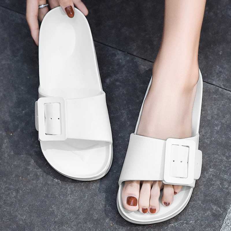 Cwarm Wens Summer Sandals 2025 New Flip-flops With Adjustable Bukle Fi Outdoor N-slip Beach Shoes House Flat Slides Y250306