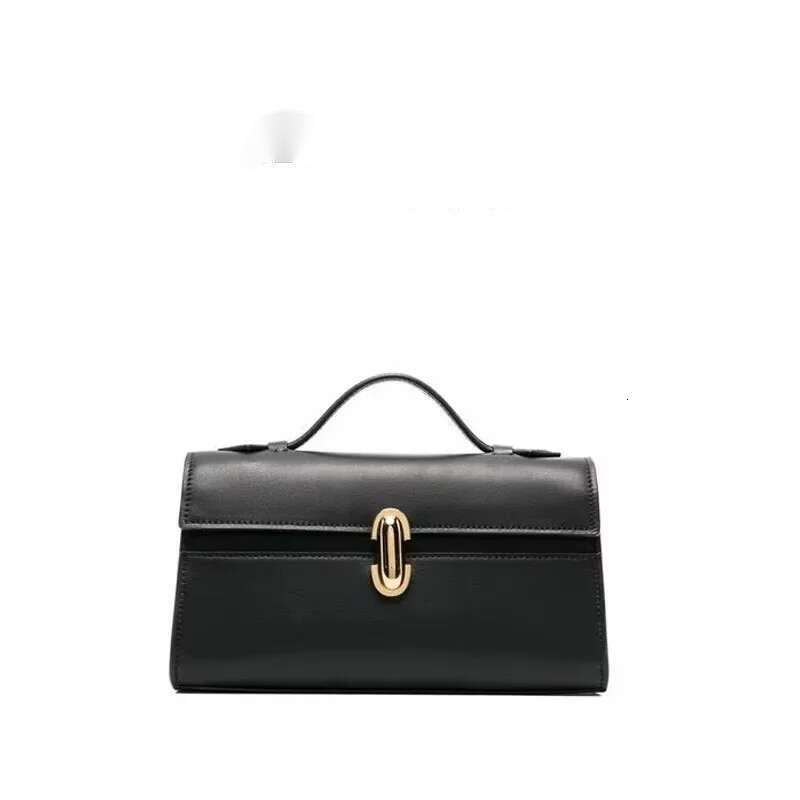 Symmetry Pochette Tote Women Top Handle Bags Genuine Leather Suede Solid Color Simple Handbag Square Bag
