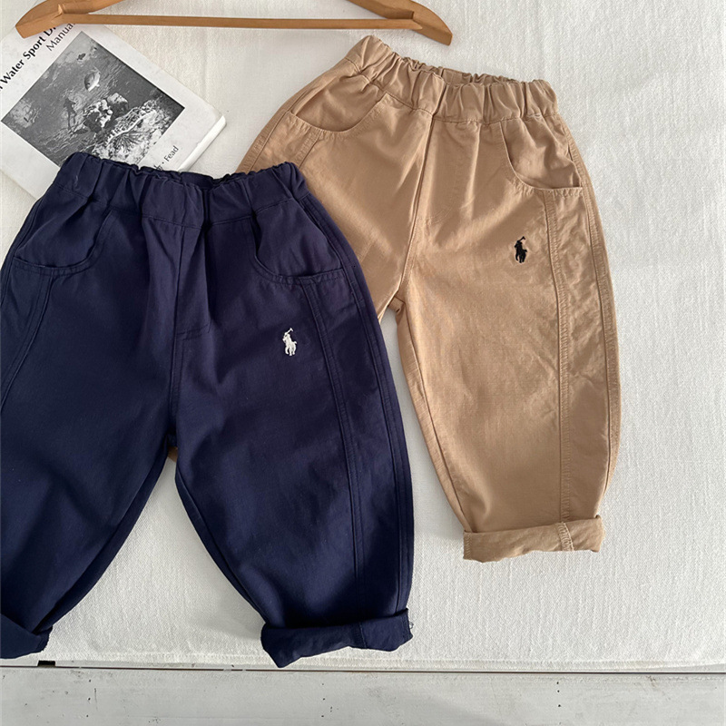 Ddmyshoesvip Spring Autumn New Products Children S Boys Girls High Elasticity Cotton Pants Children Stylish And Solid Color Casual For Children
