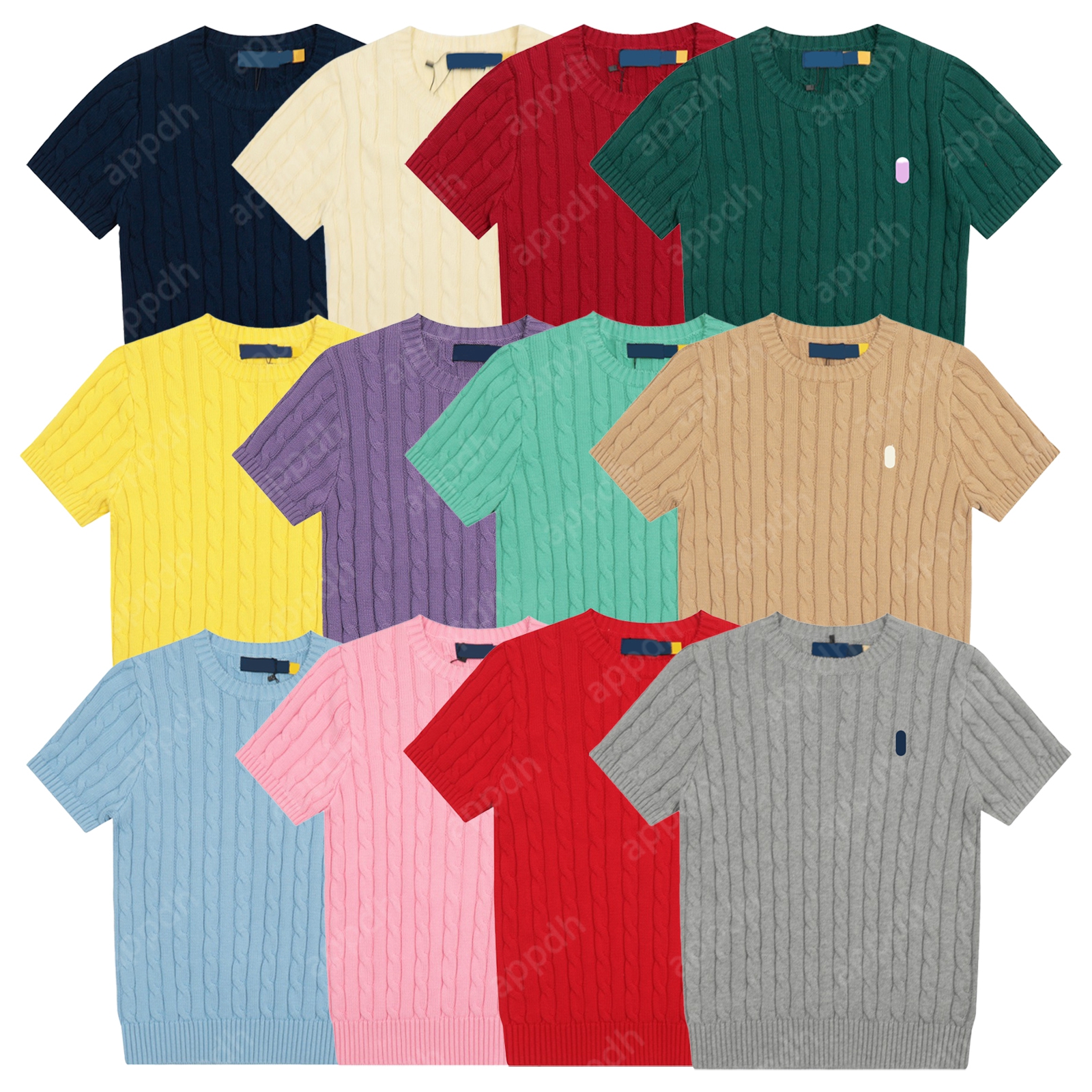 fashion clothing women polo shirts with Collar Short Sleeve Buttons Cotton Horse Embroidery Summer tShirt Women Blouse Fashion