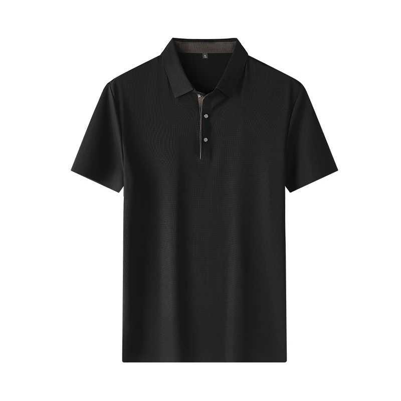 Short sleeved polo shirt mens casual quick drying breathable business T-shirt X250306