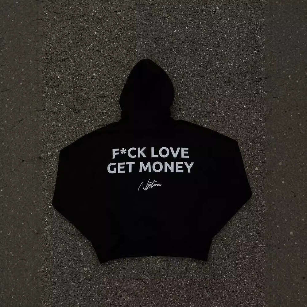 Sweatshirt print zipper long sleeved pullover hoodie sweatshirt jacket trendy street y2k gift for man
