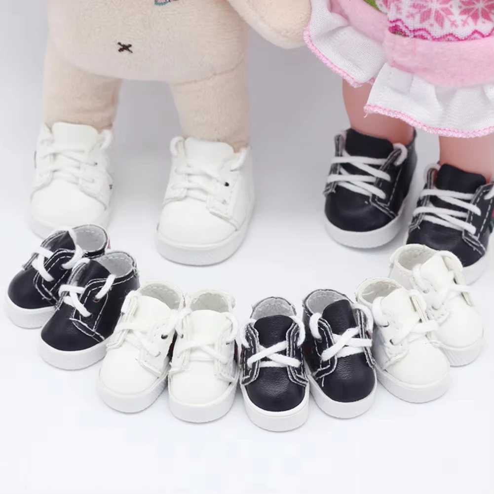 17cm Mini Plush DollS Clothes Outfit Accessories For Korea Kpop Exo Labubu Idol Princess shoes casual sneakers Clothing GiftT250306