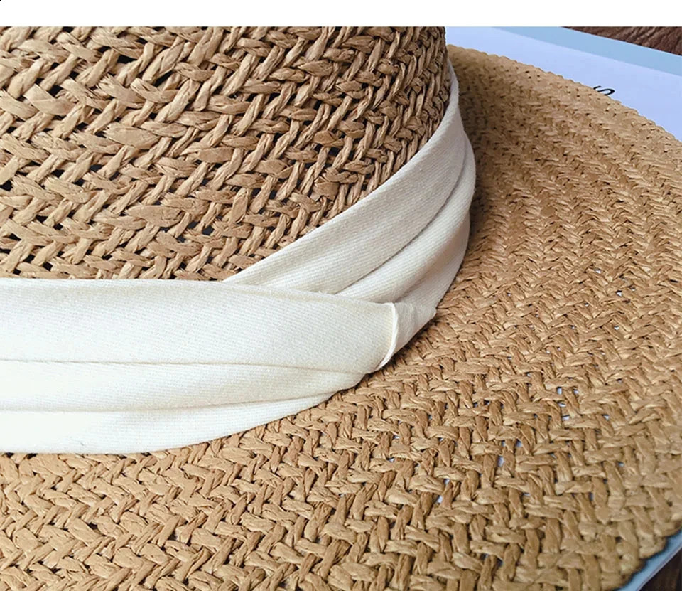 Summer Hat for Women Men Panama Straw Hats Travel Beach Sun Hat Wide Brim Fedora Jazz Hat UV Protection Summer Holiday Hats 2024 250303
