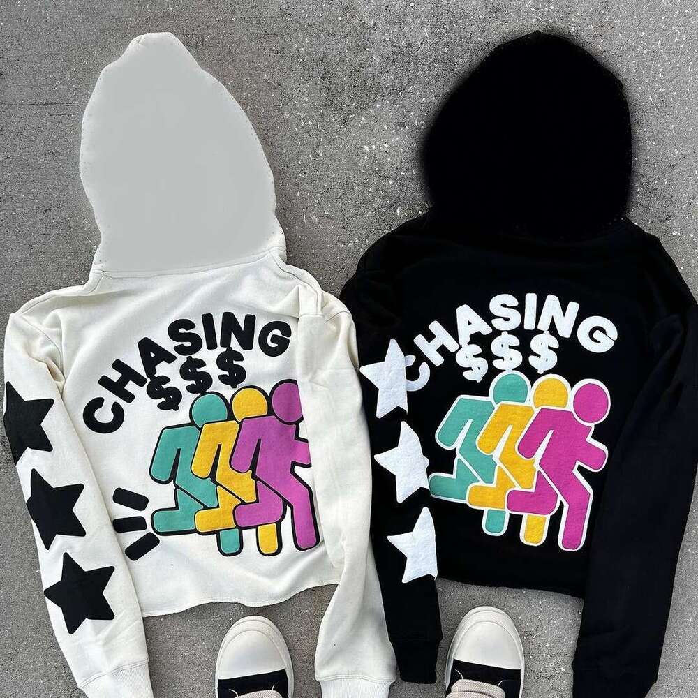 Sweatshirt pullover, long sleeved foam printed pattern, street wear, Instagram trendy y2k gift for man