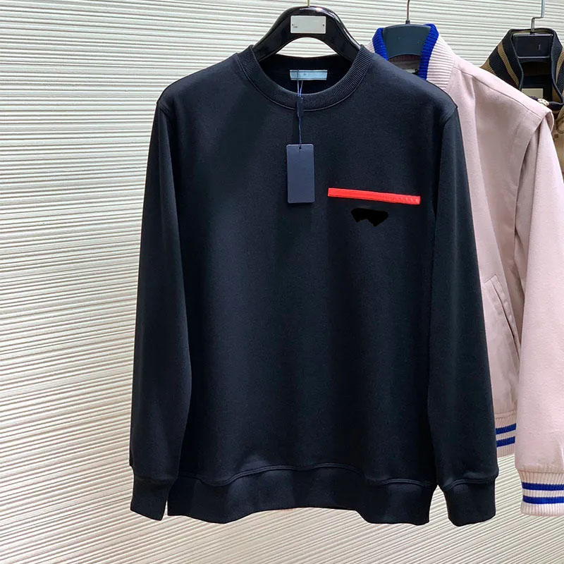 25 new models Men's Hoodies & Sweatshirts Business casual collar solid color sweater designer sweater men winter Warm Double label neutral AAAAAAAAA