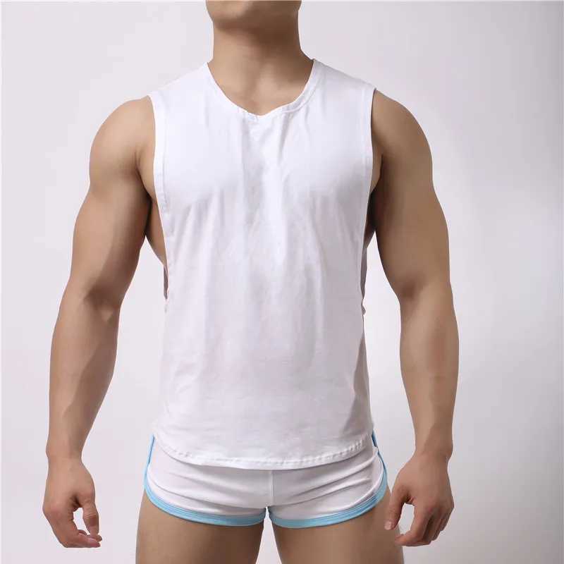 Gyms Clothing Bodybuilding Tank Top Men Fitness Singlet Sleeveless Shirt Cotton Muscle Guys Brand Undershirt for Boy VestT250318