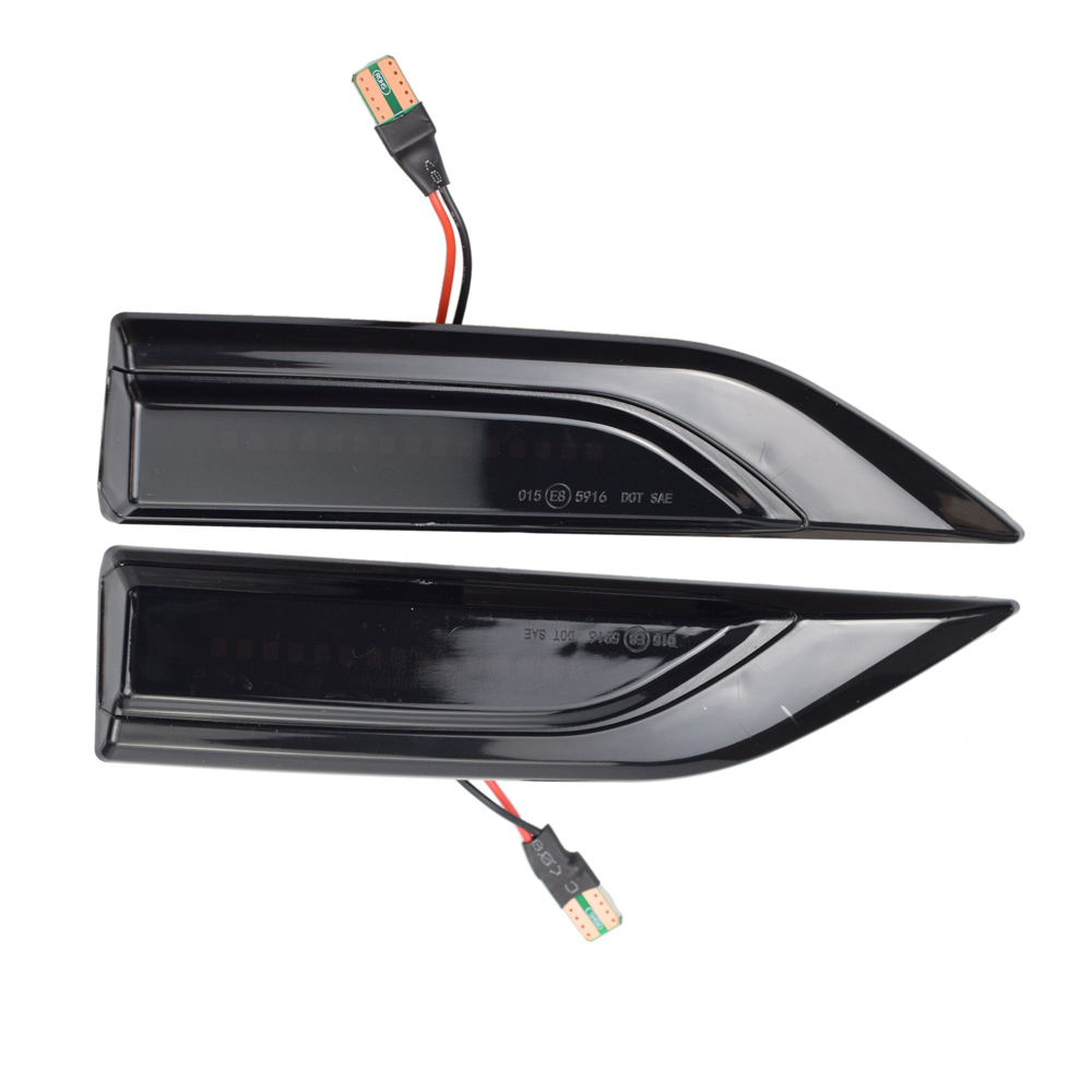 Dynamic Amber LED Turn Signal Repeater Sequential Light Flashing Side Marker Lamp for VW Transporter T6 Multivan T6 2016-2019