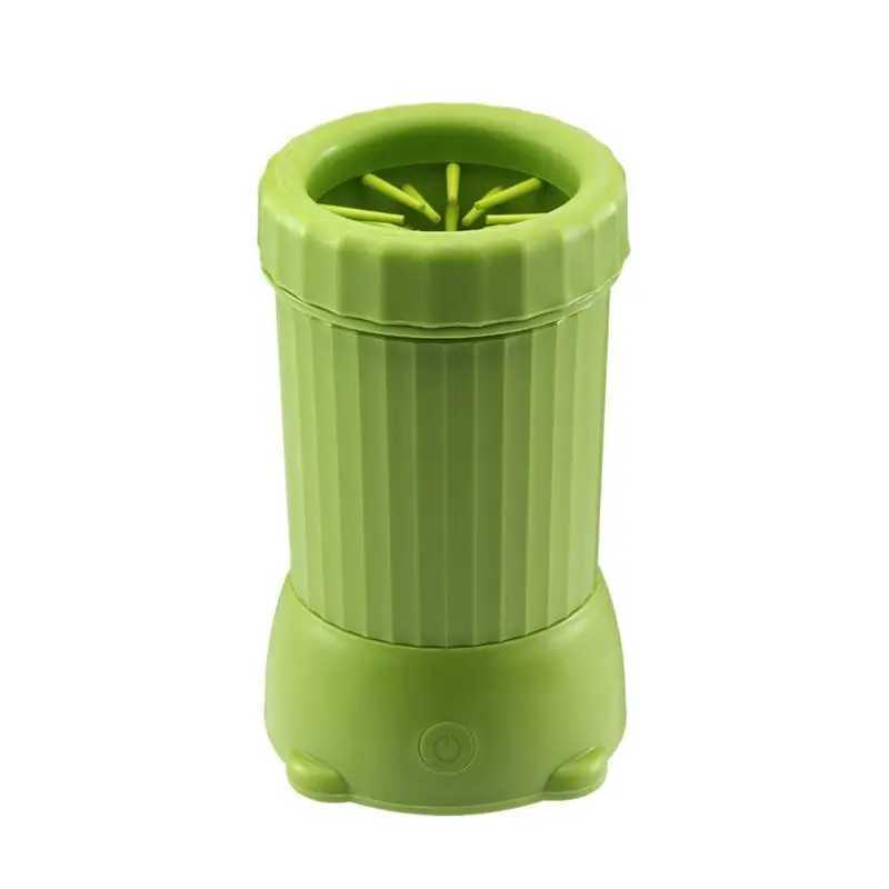 Dog Foot Washer Cup Automatic Electric Dog Paw Cleaner Portable Cat Grooming Device USB Rechargeable Foot Cleaning Machine For M250306
