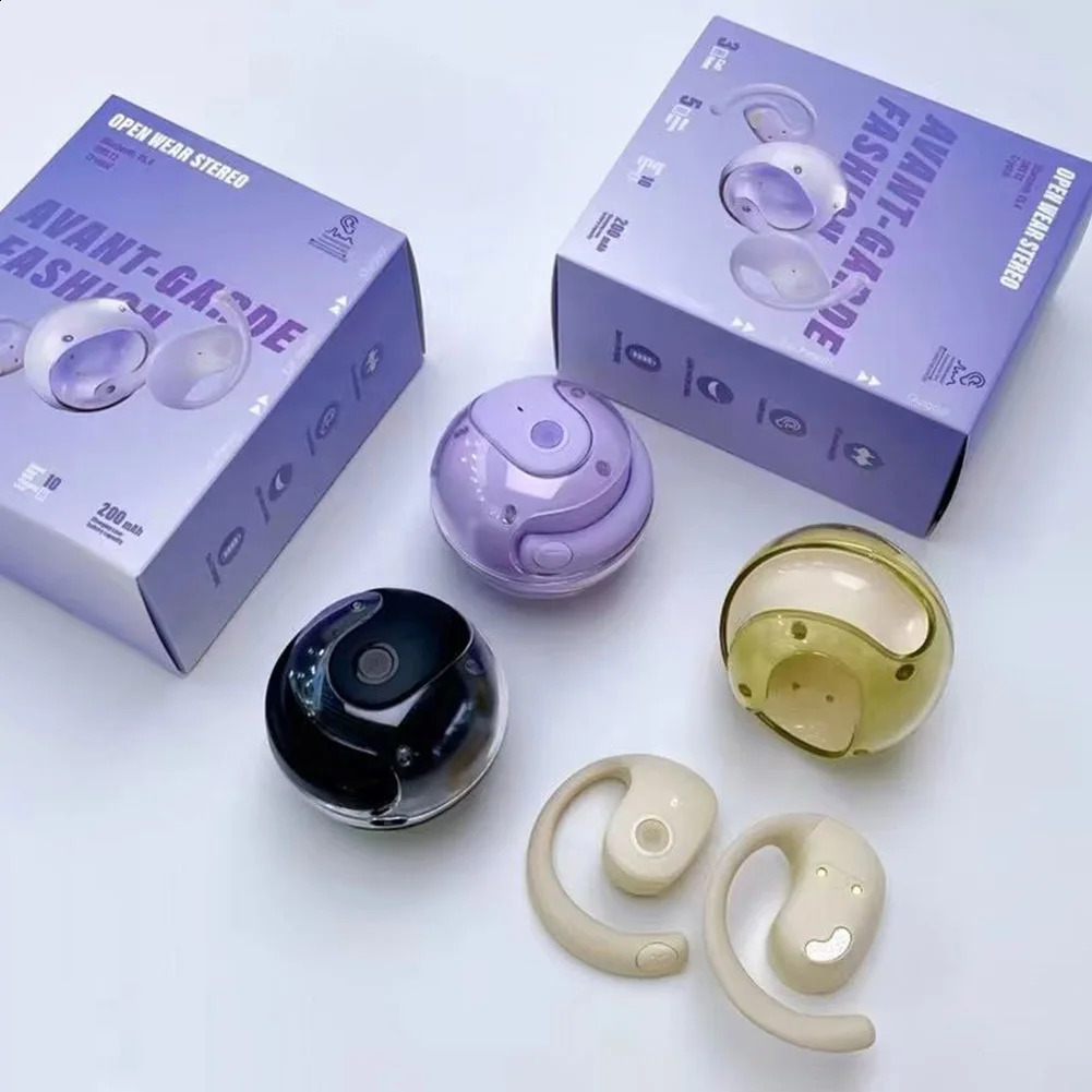 Wireless BT AI Translator Earbuds Small Coconut Translation Earphones -time Voice Translators Headphones for Overseas Travel 250305