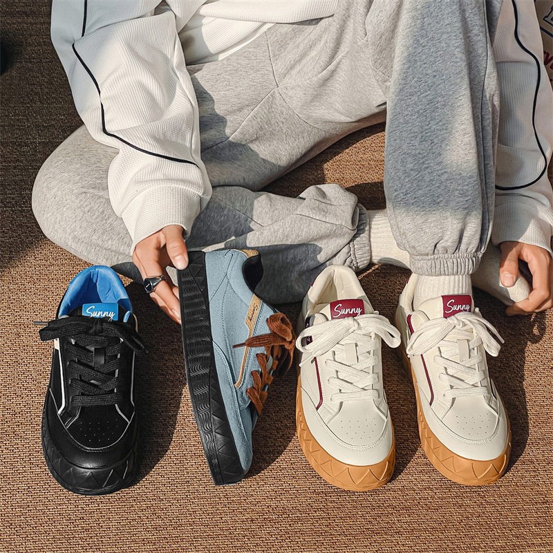 2025 Designer Shoes Men's shoes, American retro style shoes, trendy men's 2025 spring new popular item, i-ns trendy versatile design, board 
