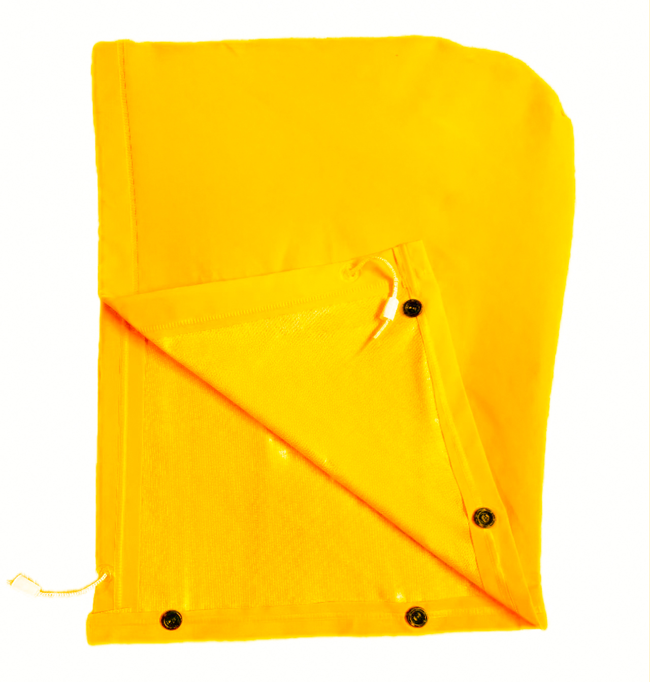 Full Coverage Adult Waterproof Ensemble with Visible PVC Reflections - Coat and Trousers Set RS002