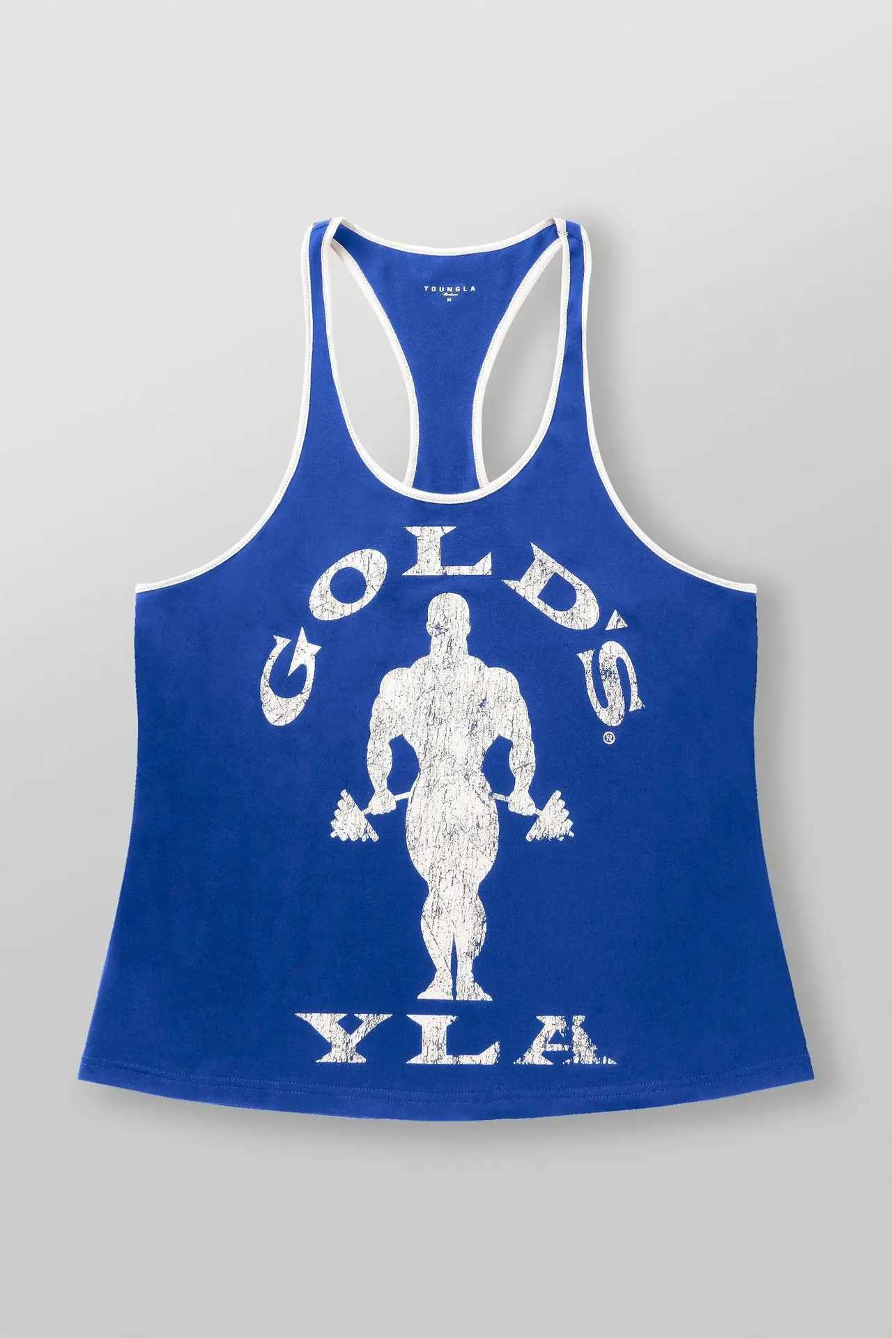 2025YA Mens New Loose Tank Top for Casual Outdoor Running Training Sports Fitness Fast Drying Breathable Cotton Printed TopT250318
