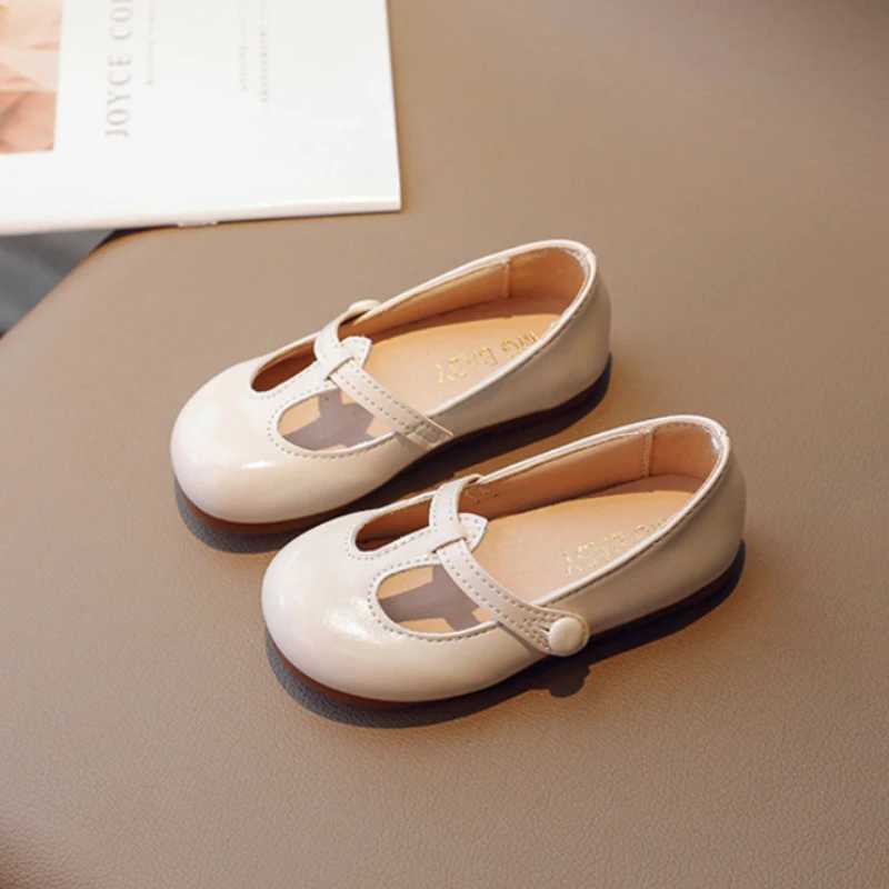 Toddler Girls Mary Janes Vintage Six Colors Shallow Autumn Children Flat Shoes 21-35 Round Toe Non-slip Classic Light Kids ShoeT250306