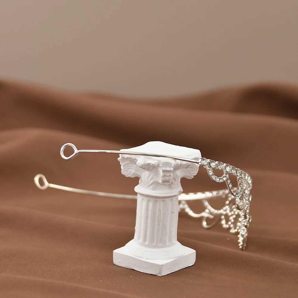 Mini Crowns Hair Cb Crystal Bridal Tiaras For Girls Rhinestone Pearl Wedding Birthday Party Childrens Hair Accessories X250306