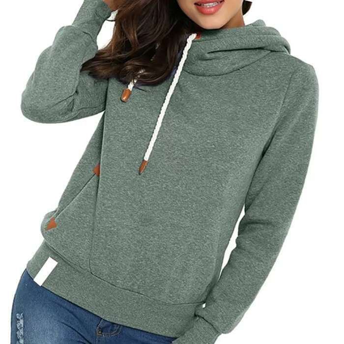 2021 New Design Breathable Women Pullover Winter Wear Casual Hoodies