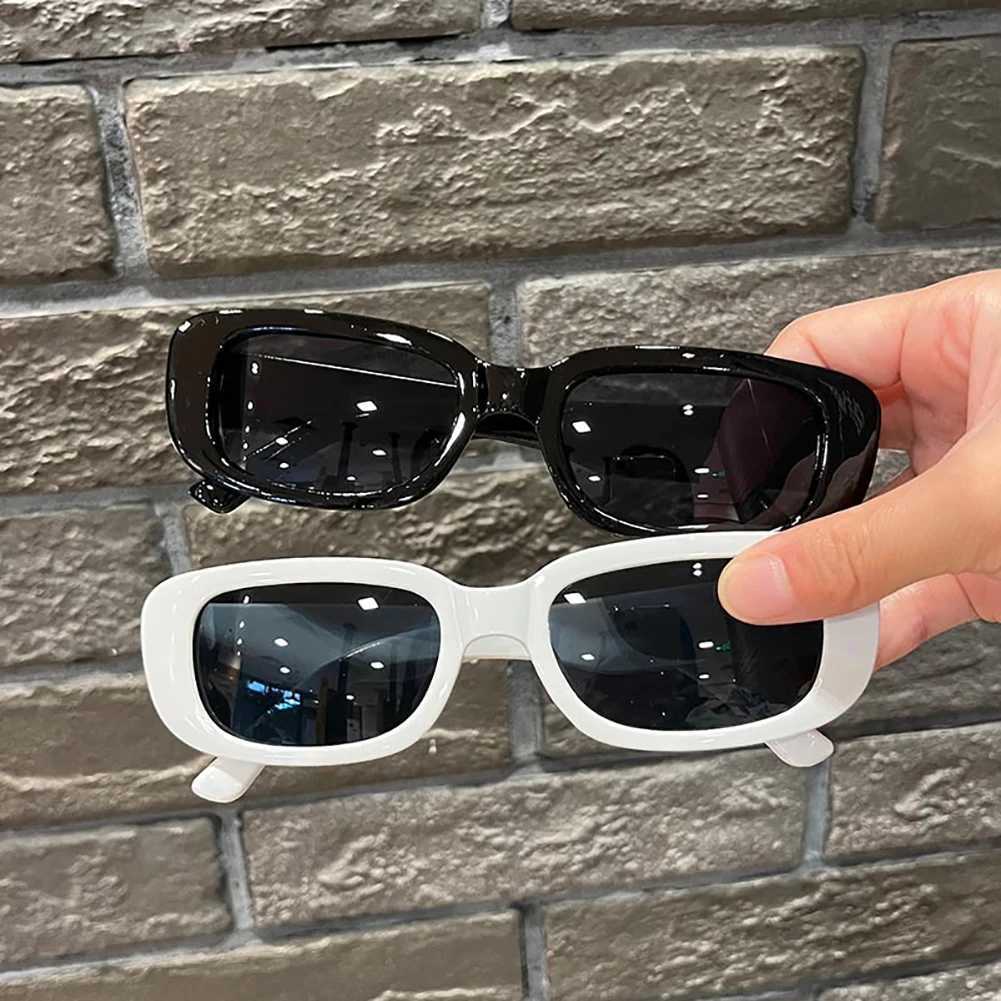 Sunglasses Classic Retro Square Glasses Women Brand Vintage Travel Small Rectangle Sun Glasses Female Eyewear Anti-GlareXJ250306